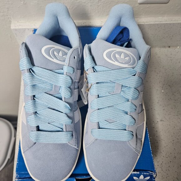 Adidas Campus 00s Clear Sky Blue White Size 9 Mens/10 Womens New (Damaged Box) - Picture 6 of 9